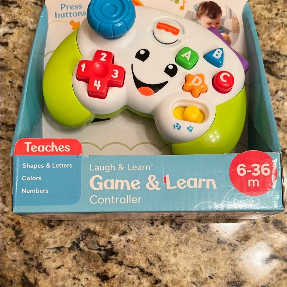 Fisher-Price Laugh & Learn Controller with Red, Green, and Blue - Picture 4 of 4